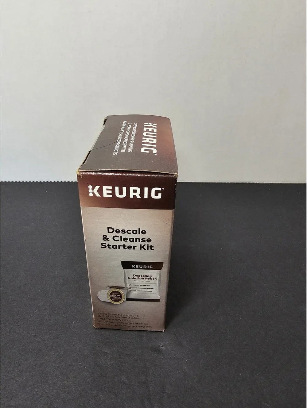 NEW - KEURIG Descale & Cleanse Starter Kit 1-Descaling Solution 2-Rinse Pods